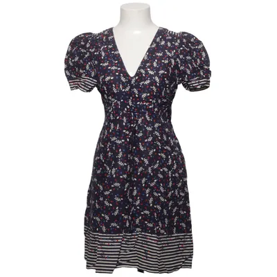 Jurk (Blauw, Meerkleurig) van Oasis Jeans Katoen