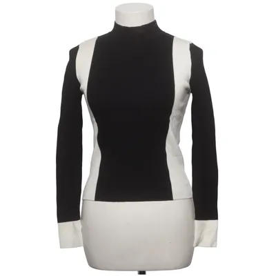 Rollkragenpullover (Schwarz, Weiß) von Zara Knit Polyamid, Viskose