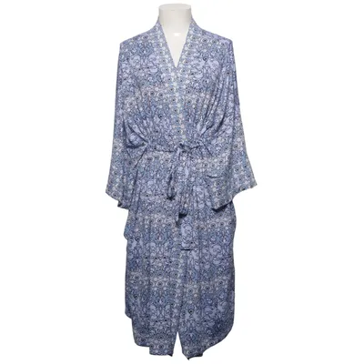 Kimono (Blauw, Wit) van Secret Treasures Elastaan, Polyester