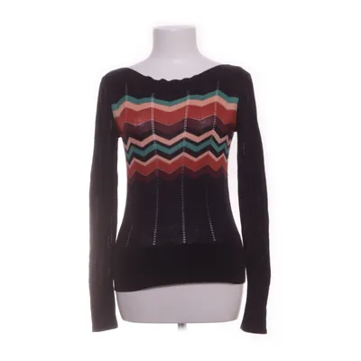 Sweater (Black, Multicolored) from King Louie Cotton, Elastane, Polyester, Viscose