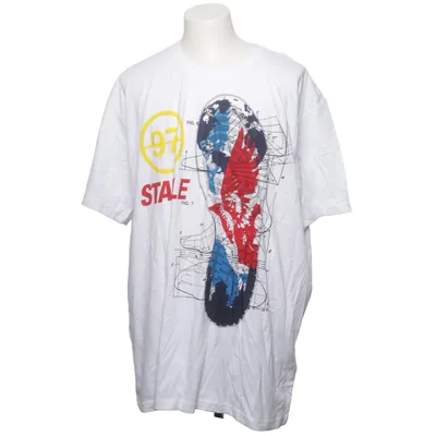 T-shirt (Blanc, Multicolore) de Staple Coton