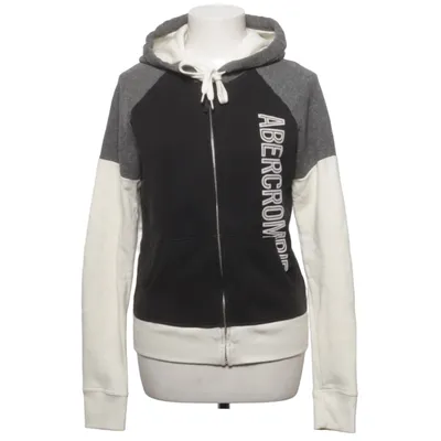 Sweat à capuche (Noir, Gris, Blanc) de Abercrombie & Fitch Coton, Polyester