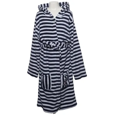 Badjas (Blauw, Wit) van Playshoes Polyester