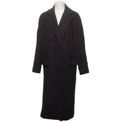 Coat (Brown, Blue) from COS Lyocell, Polyamide, Polyester, Wool