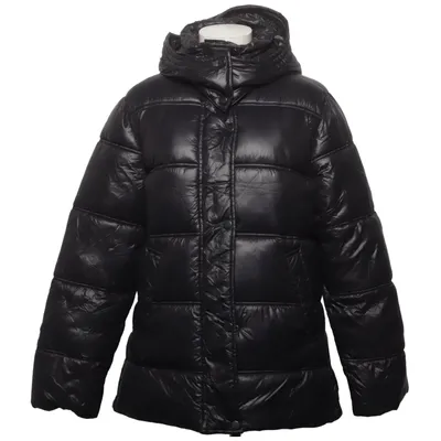 Winter jacket (Black) from Bubbleroom Polyamide, Polyester