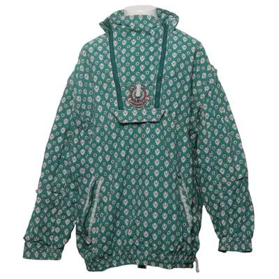 Anorak (Green, White, Red) from Caramasov Cotton, Polyamide