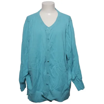 Cardigan (Blue) from Zizzi Polyamide, Viscose