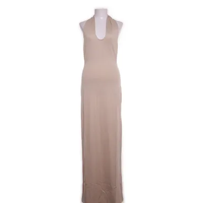 Långklänning (Beige) från Romee Strijd x NA-KD Elastan, Polyester, Viskos