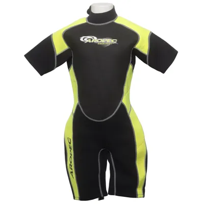 Wetsuit (Zwart, Geel) van Aropec Polyamide