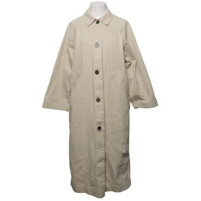 Frakke (Beige) fra Monki Bomuld