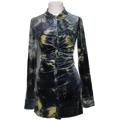 Skjortklänning (Blå, Gul, Svart) från Jaded London Polyester