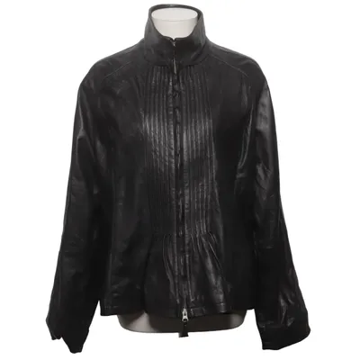 Veste en cuir (Noir) de B.Young Cuir, Polyester