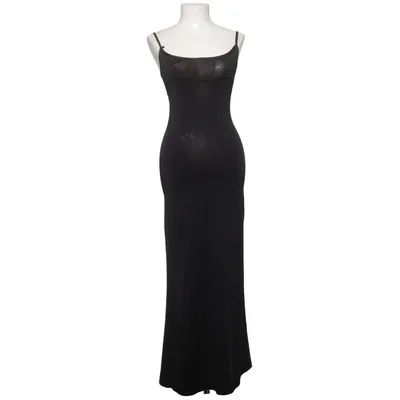 Maxi dress (Black) from Impuls Elastane, Polyester