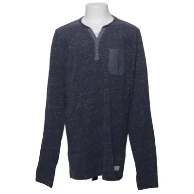 Henley shirt (Blue) from Homestate Cotton, Polyester