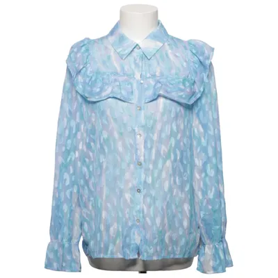 Blouse (Blue, Purple, Multicolored) from Ichi Polyester