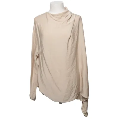 Blouse (Beige) from Ahlvar Gallery Elastane, Silk