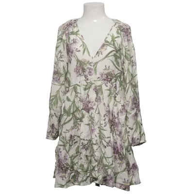 Klänning (Vit, Flerfärgad) från H&M Polyamid, Viskos