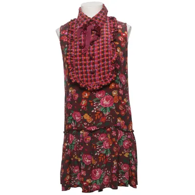 Dress (Purple, Pink, Multicolored) from Anna Sui