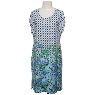 Jurk (Blauw, Groen, Wit) van Privacy Elastaan, Viscose