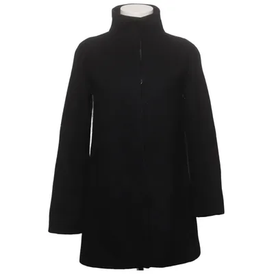 Manteau (Noir) de La Redoute Polyester, Laine