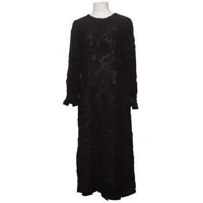 Dress (Black) from Indiska Cotton, Polyester, Viscose