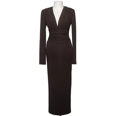 Maxikleid (Braun) von Zara Polyester