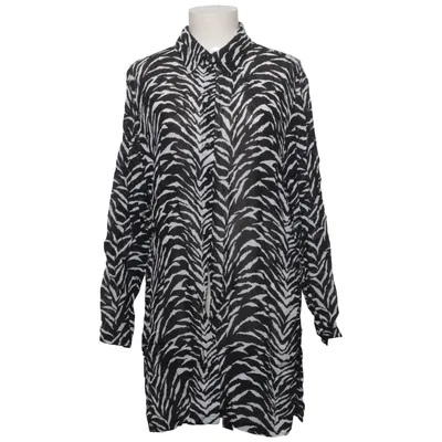 Chemise (Noir, Blanc) de M&S Mode Viscose