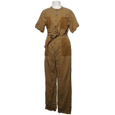 Jumpsuit (Bruin) van CKS Katoen, Linnen, Tencel