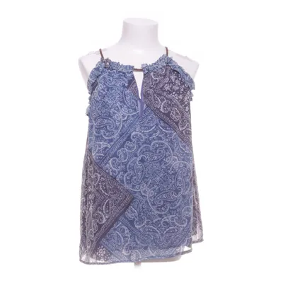 Tanktop  (Blå, Hvid, Flerfarvet) fra Mango Casual Polyester