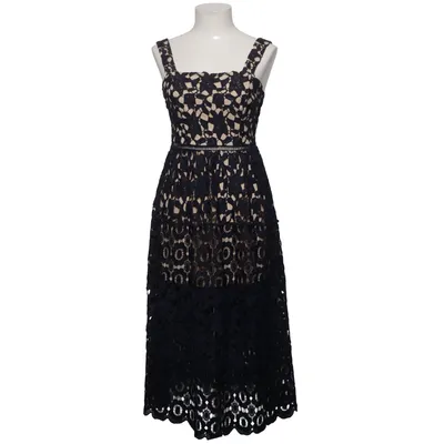 Jurk (Blauw, Beige) van Just Me Polyester