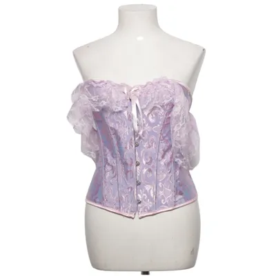 Corset (Purple, Pink) Elastane, Polyester