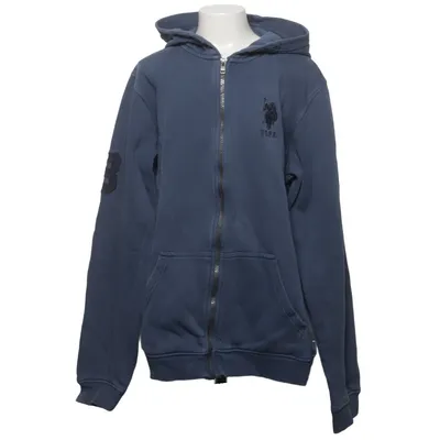 Sweat à capuche (Bleu) de U.S. Polo Assn. Coton, Polyester