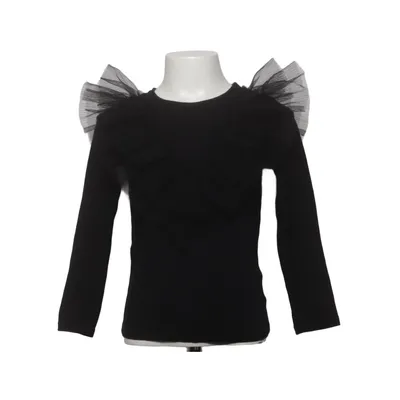Blouse (Black) from H&M Cotton, Elastane, Polyester