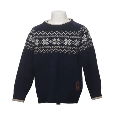 Sweater (Blå, Hvid) fra Gridarmor Uld
