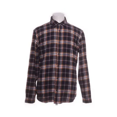 Flannel skjorte (Blå, Flerfarvet) fra Jack & Jones Bomuld, Polyester