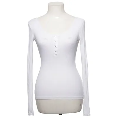 Henley T-shirt (Hvid) fra Pieces