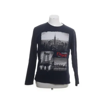 Langærmet t-shirt (Blå) fra Original Bomuld