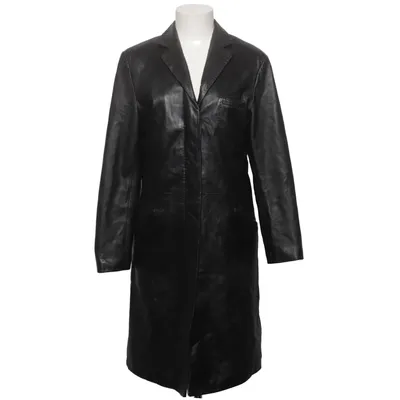 Leather coat (Black) from Leather Sound Leather