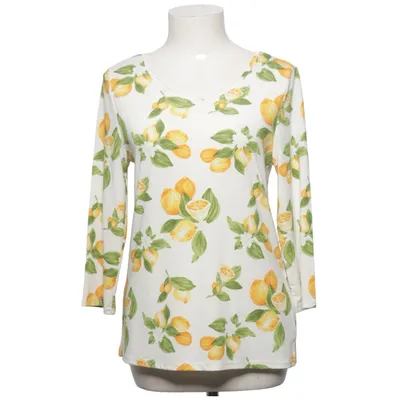 Långärmad t-shirt (Vit, Gul, Grön) från JYOTHI Elastan, Polyester