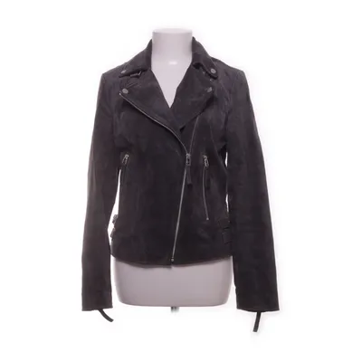 Bikerjack (Grijs) van Freaky Nation Leer, Polyester