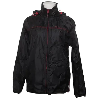 Rain jacket (Black, Red) from Oxylane Polyester