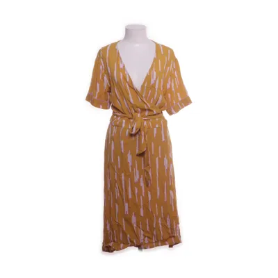 Wrap dress (Yellow, Multicolored) from MbyM Viscose
