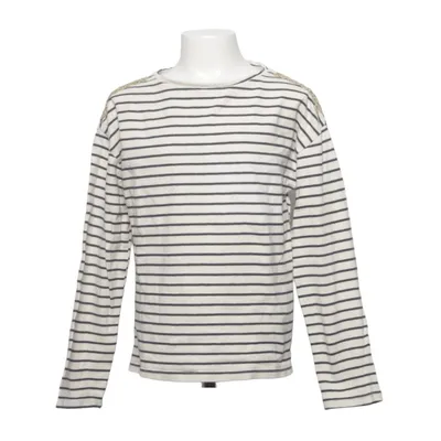 Langærmet t-shirt (Hvid, Blå) fra Zara Girls Soft Collection Bomuld