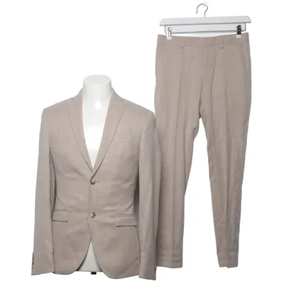 Costume (Beige) de Isaac Dewhirst Élasthane, Lin, Polyester