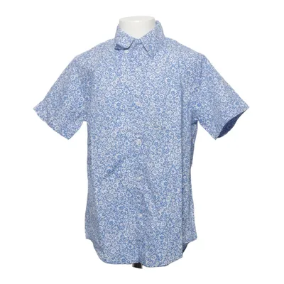 Chemise à manches courtes (Bleu, Blanc) de Crewcuts Coton, Élasthane