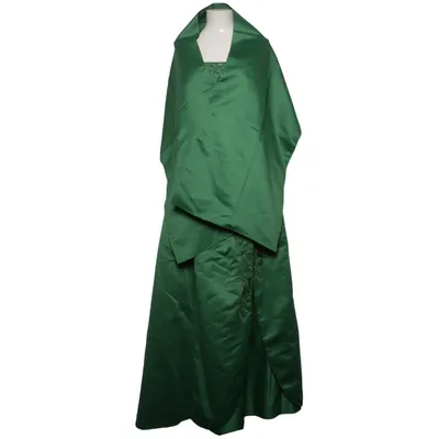 Evening gown (Green) from Niente Polyester