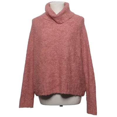 Rollkragenpullover (Pink) von Jean Pascale Acryl, Polyamid, Wolle