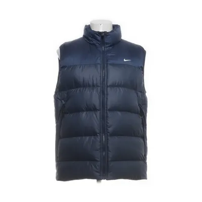 Bodywarmer (Blauw) van Nike Polyester, Dons