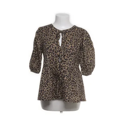 Top péplum (Noir, Marron, Multicolore) de Meet Me There Coton