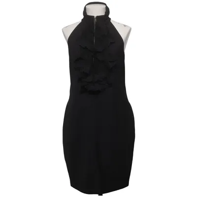 Klänning (Svart) från Jaspal Elastan, Polyester, Viskos